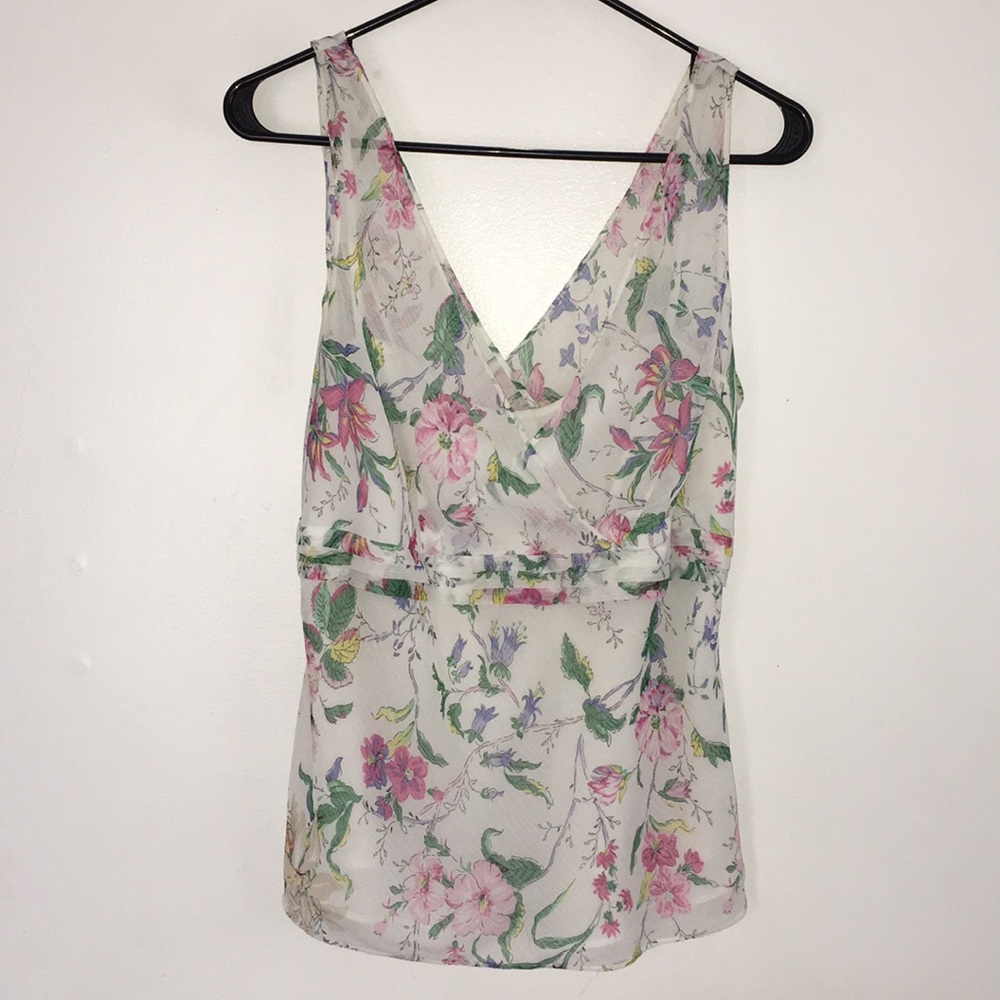Ann Taylor (Floral) Blouse